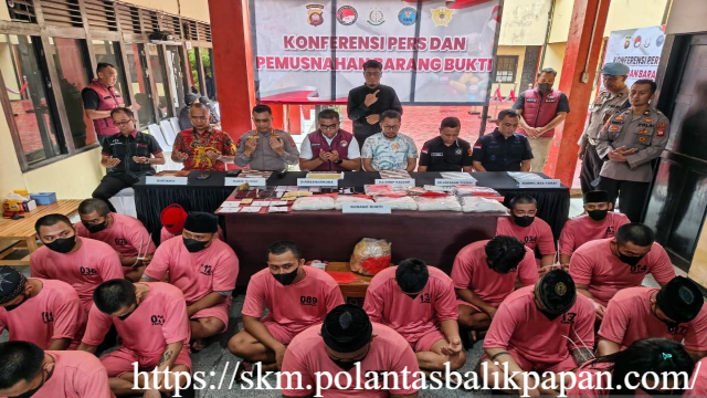 Polda Kalbar Ungkap 232 Kasus Kriminal